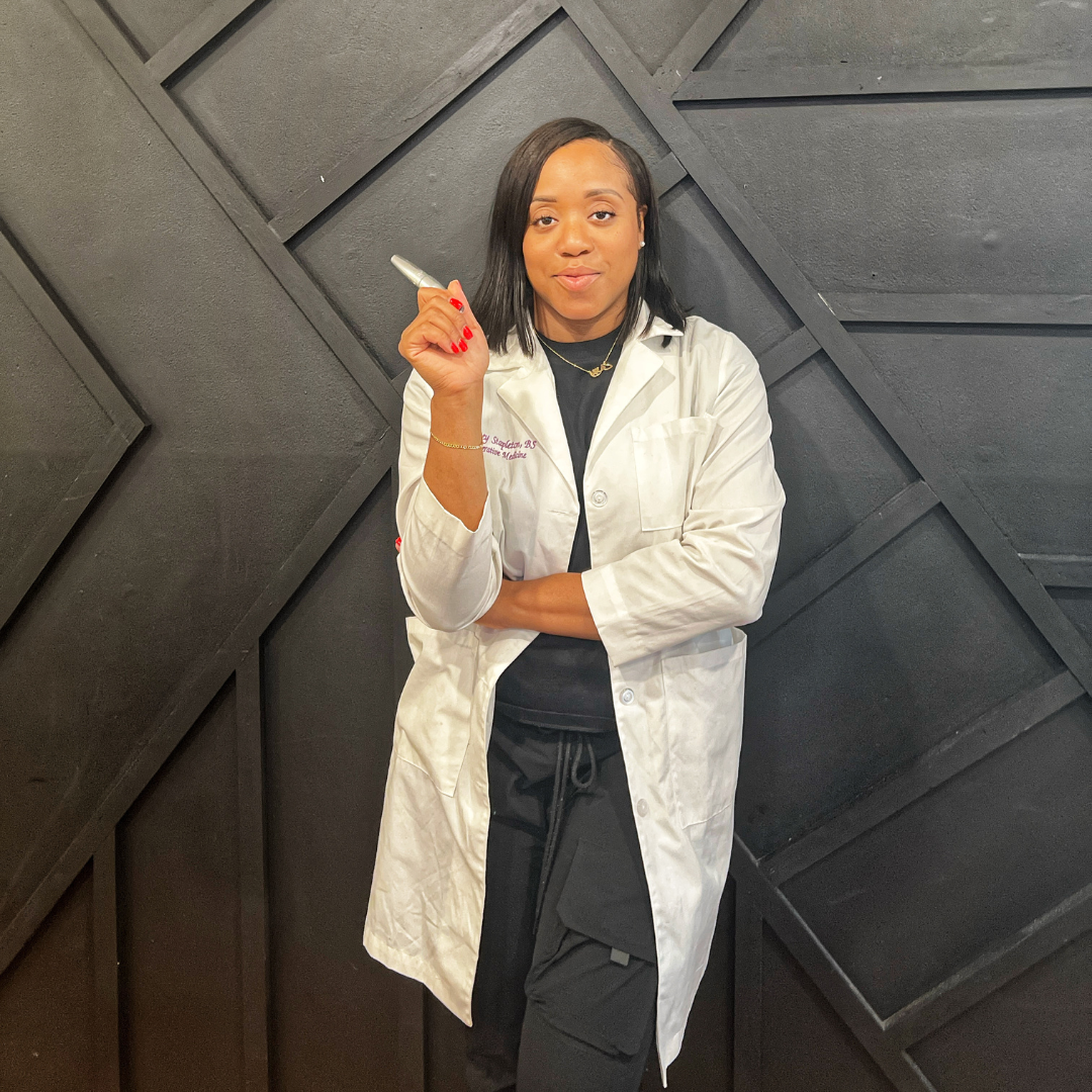 Whitney performing professional microshading technique with precision and expertise